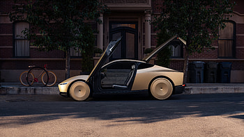 Ultra of Tesla Cybercab: The Future of Robotaxi, vehicle, Tesla, robotaxi, Cybercab HD wallpaper