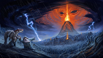 Against the Storm - Scorched Queen, Against the Storm, lightning storm HD wallpaper