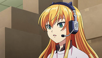 ultramarine Magmell, magmell, headset, girl, ultramarine HD wallpaper