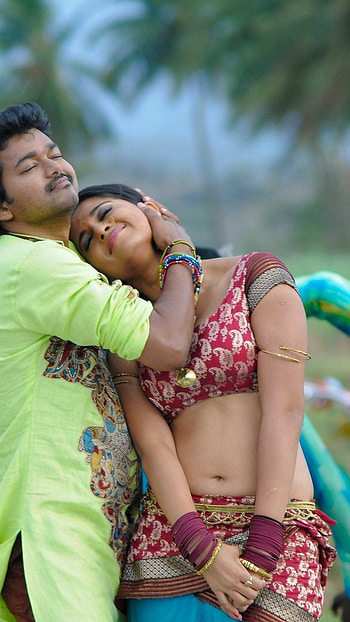 Vettaikaran, vijay, anushka shetty HD phone wallpaper
