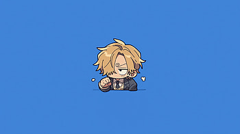 One Piece - Crew - Sanji, Chibi, One Piece, AI Art, Anime, Sanji (One Piece) HD wallpaper