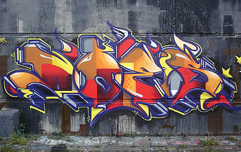 Graffiti, colours, abstract, art HD wallpaper