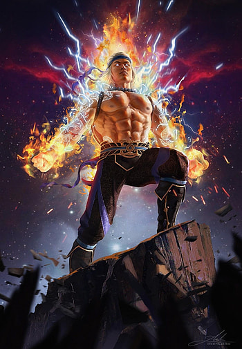 Lightning god Liu Kang, Mortal Kombat foto, Movies, Fanpop HD phone wallpaper