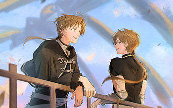 Rudeus and Paul, Anime, Mushoku Tensei: Jobless Reincarnation, Rudeus Greyrat, Paul Greyrat HD wallpaper