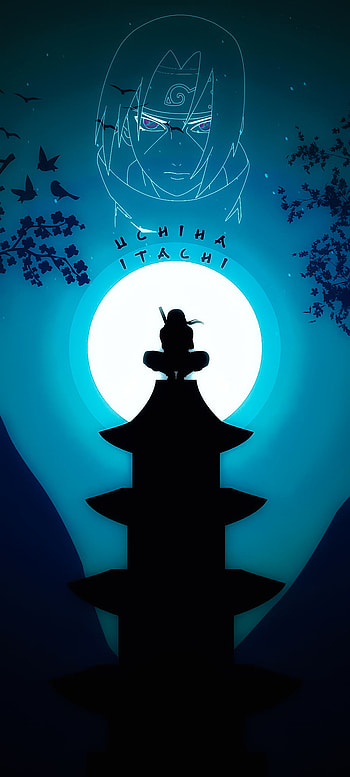 Uchiha Itachi, atmosphere, naruto, sky, sharingan, akatsuki, madara, boruto, anime HD phone wallpaper
