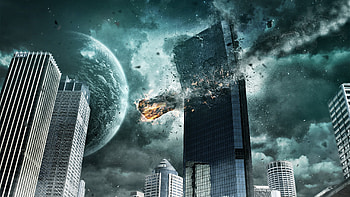 .wiki-Meteorite-Crash-Digital-Art-2560-x- HD wallpaper