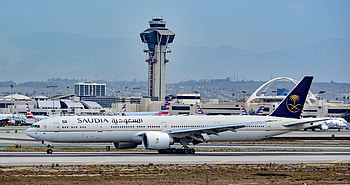 Saudi Arabian Airlines, HZ AK38, Boeing 777, Boeing fleet HD wallpaper