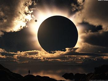 Moon Shadow, nature, moon HD wallpaper