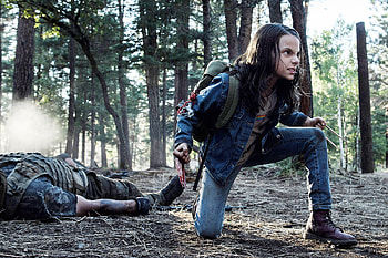 Logan's daughter, Thrilling storyline, Emotional journey, Artistic depiction HD wallpaper