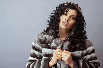 Curly hair, lady, curls, hair, pretty HD wallpaper