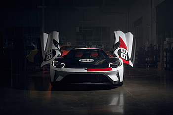 2022 Ford GT Windows Open , ford-gt, ford, cars, behance HD wallpaper