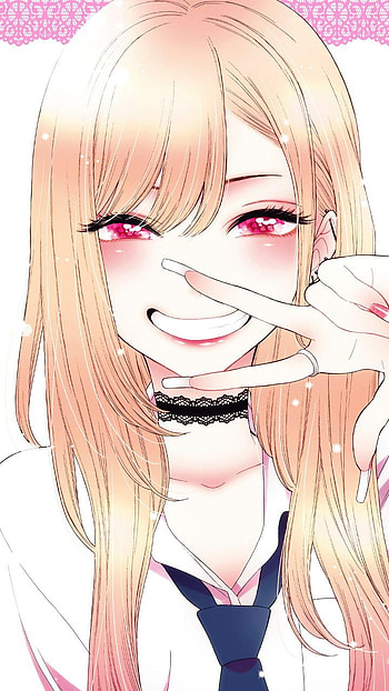 Marin K., nose, lip, Anime HD phone wallpaper