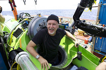 James Cameron, Deepsea exploration, Director's journey, Record-breaking dive HD wallpaper