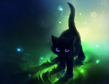Cat with Green Eyes you tube | black cats with green eyes HD wallpaper