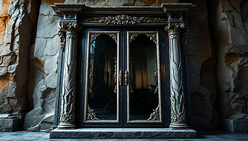 Elegant Wardrobe - Stunning Ultra, wardrobe, door, ornate, architecture, entrance HD wallpaper