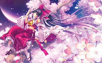 Anime, Touhou, Reimu Hakurei HD wallpaper