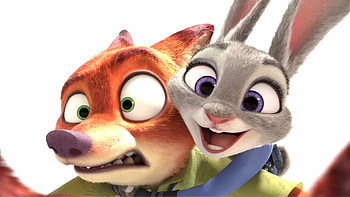 Judy Hopps, Nick Wilde, Dynamic duo HD wallpaper