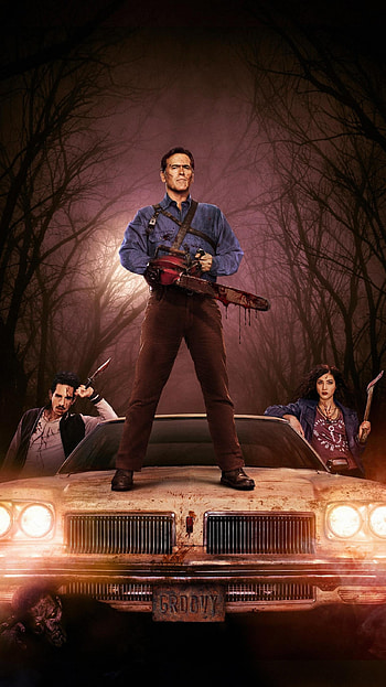 Ash vs Evil Dead, , Ryan Johnson HD phone wallpaper