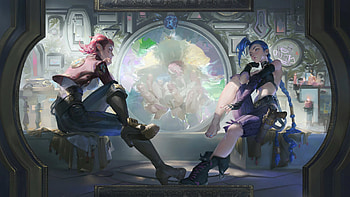Jinx VI Arcane HD wallpaper