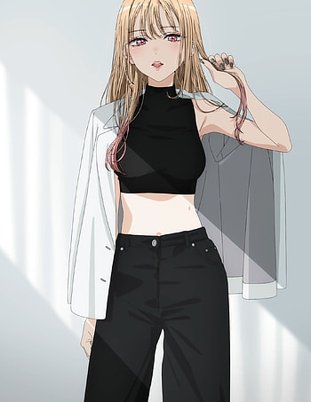 Marin-san, cosplay, Marin, anime, dress-up HD phone wallpaper