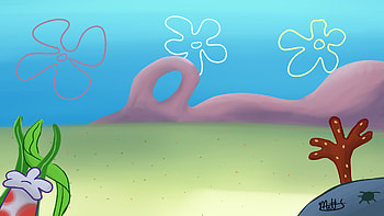 Spongebob background thing by FluffyMystic Spongebob background thing by FluffyMystic HD wallpaper