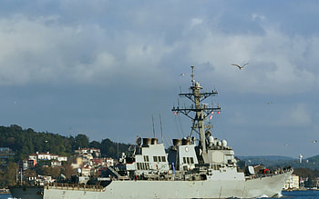 USS Porter, DDG-78, American destroyer, American warships, US Navy, Arleigh Burke-class destroyer, USA HD wallpaper
