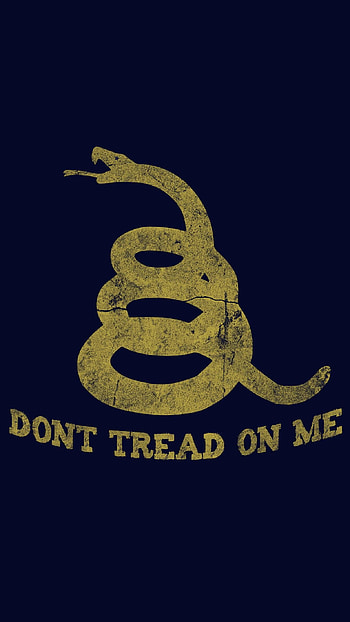Don't Tread On Me, symbol, liberty HD phone wallpaper