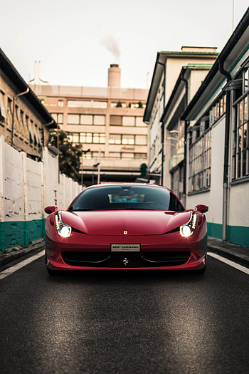 Sports, Ferrari, Cars, Front View, Sports Car HD phone wallpaper