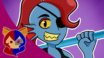 [SPEED-ART] Undertale - Undyne HD wallpaper