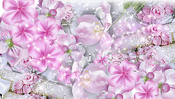 Sweet Peas and Stars, glimmer, spangle, glow, glitter, floral, luster, flash, glisten, shimmer, sparkle, shine, pearls, scintillate, glister, flare, winkle, radiate, lustre, feminine, shiny, pink, glint, gleam, wink, lights, flowers, twinkle HD wallpaper