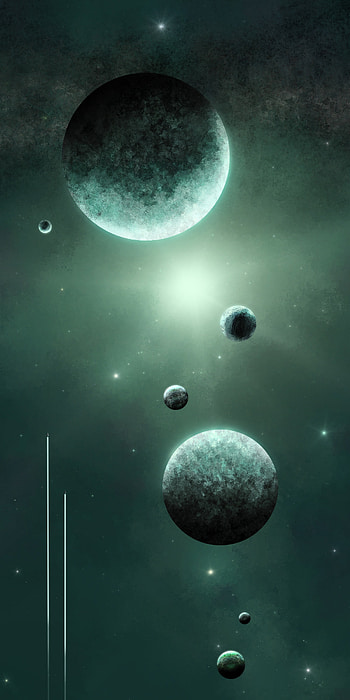 Planets, Universe, Stars, Shining HD phone wallpaper
