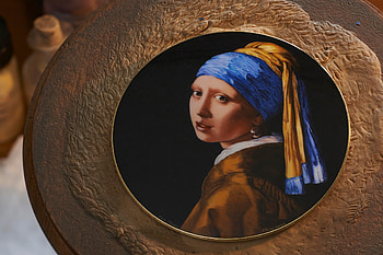 Les Cabinotiers, Westminster sonnerie tribute, Johannes Vermeer, Pocket watch HD wallpaper
