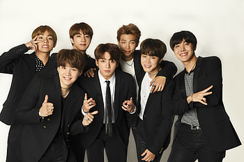 BTS - Music Group Background, music, BTS HD wallpaper