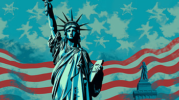 Statue of Liberty - Iconic USA Monument Background, statue, USA, man made, Statue of Liberty HD wallpaper