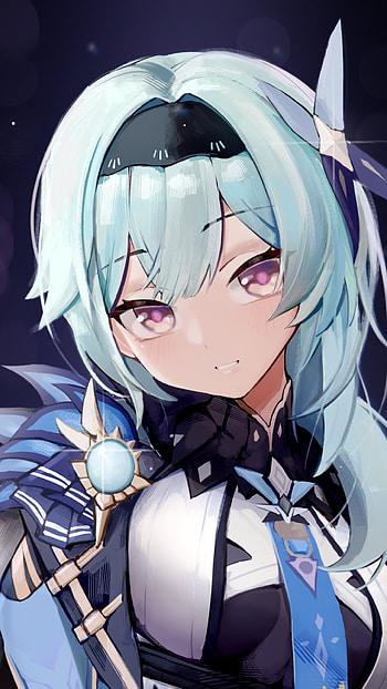 Eula — Cryo Spindrift Knight , Eula (Genshin Impact), video game, Genshin Impact HD phone wallpaper