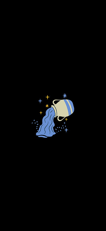 Aquarius Zodiac Sign, , Zodiac sign backgrounds, Personal expression HD phone wallpaper