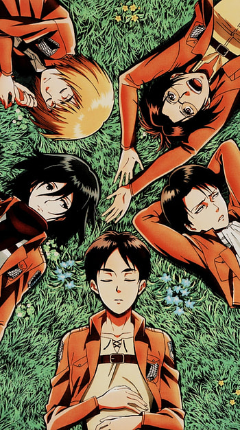 Attack on titan, snk, art, cartoon, aot HD phone wallpaper