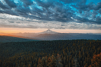 Landscape, Nature, Mountains, Clouds, Forest, Fog HD wallpaper