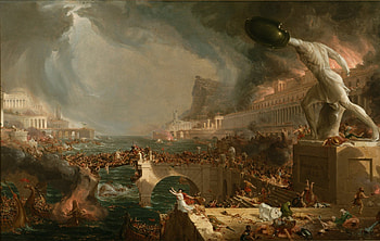 Painting Roman battle fantasy war apocalyptic . HD wallpaper
