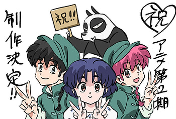 Ranma 1/2 - all toghether 2, Ranma, Akane, shampoo HD wallpaper