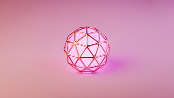 Miscellanea, Miscellaneous, Ball, Metal, Metallic, Face, Facets, Polyhedron HD wallpaper