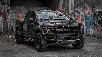 Ford Raptor is Ready for Battle, Black Ford Raptor HD wallpaper