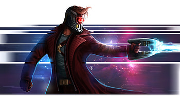 Star Lord Artwork , star-lord, superheroes, artwork HD wallpaper
