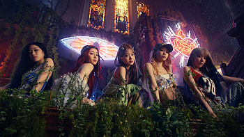 K-pop, South Korean, LE SSERAFIM, Music HD wallpaper