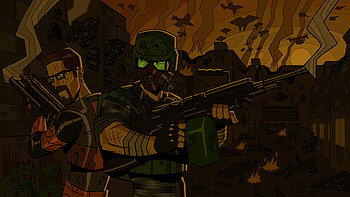 Half-life, Half-Life 2, Half-Life: Opposing Force, Gordon man, Adrian Shepard (Half-Life: Opposing Force) HD wallpaper
