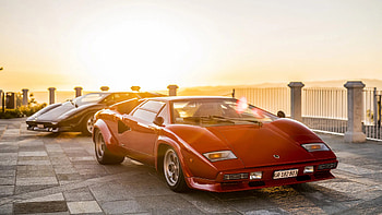 1981 Lamborghini Countach LP400 S, Coupe, V12, car HD wallpaper