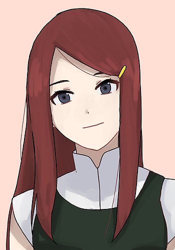 Kushina Uzumaki, Naruto character, Loving mother, Determined warrior HD phone wallpaper