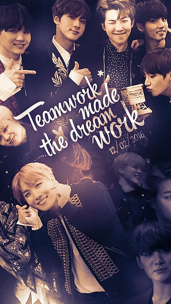 Bts Aesthetic, Team Work, bts HD phone wallpaper