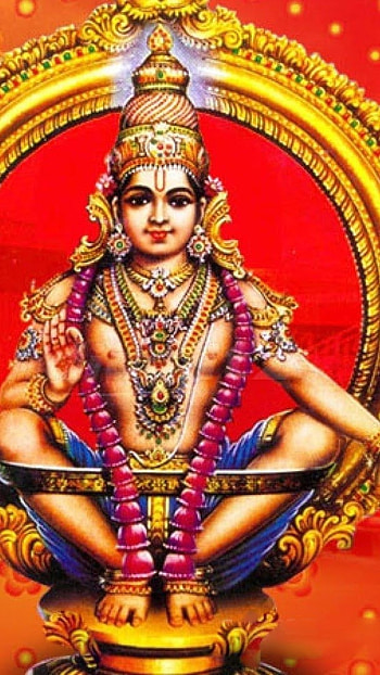 Ayyappan , Lord, Ayyappan Painting HD phone wallpaper