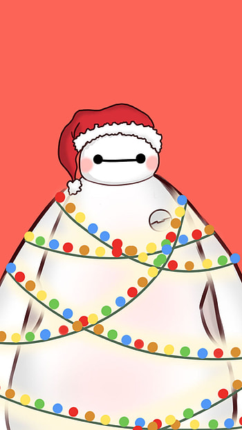 Resultado de n para fondos de pantalla de baymax Â· Kawaii Christmas ... HD phone wallpaper